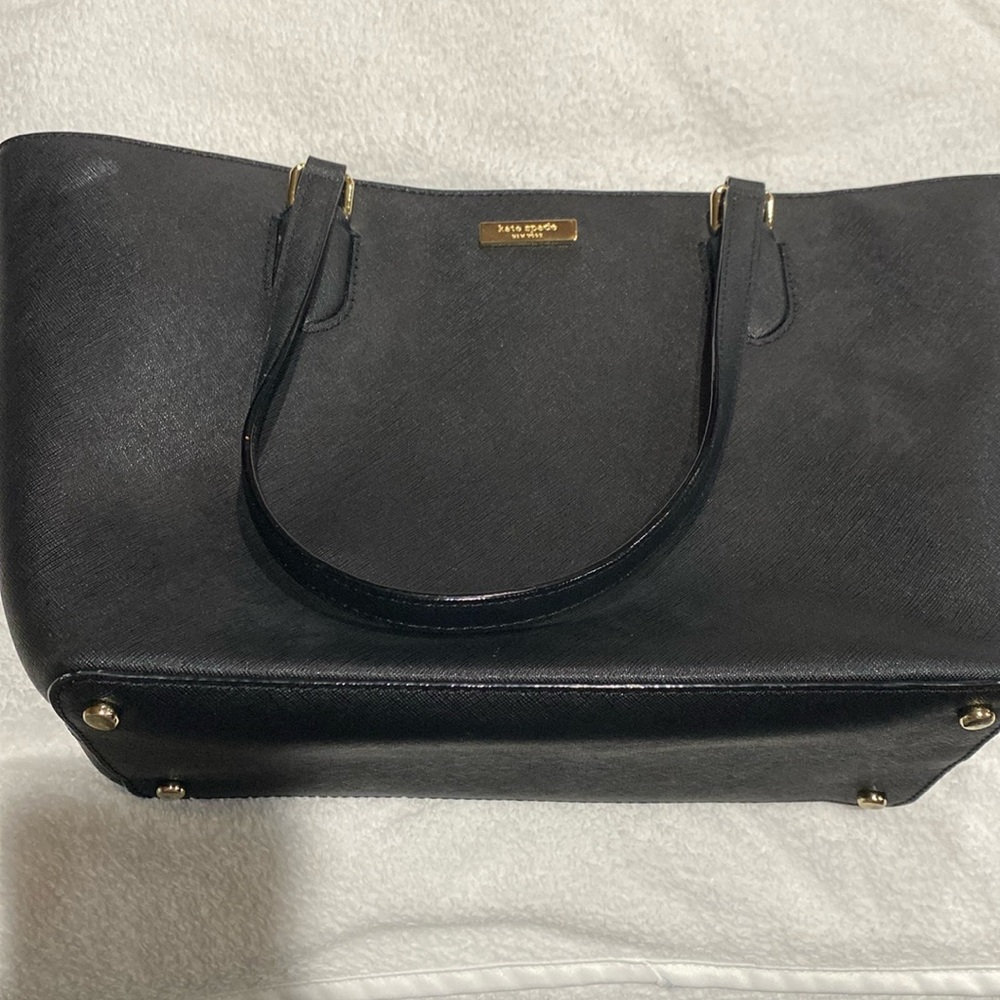 KATE SPADE BLACK SHOULDER BAG